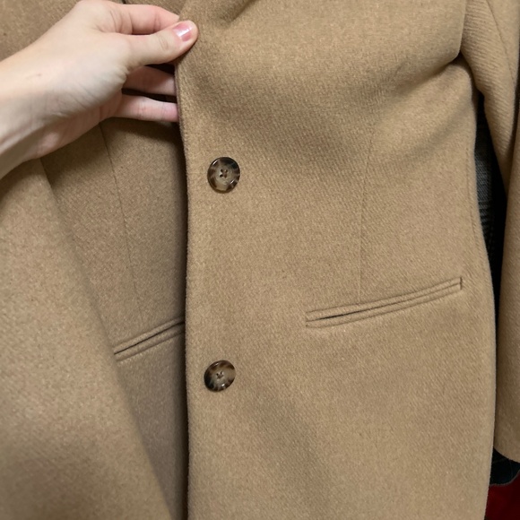 Abercrombie & Fitch Wool Blend Coat - Picture 2 of 3